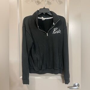 VS Pink Quarter Zip Sweatshirt